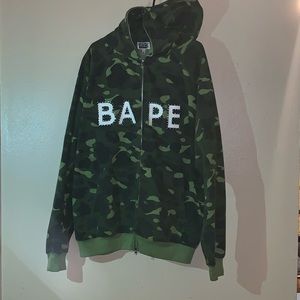 Authentic vintage Bape hoodie